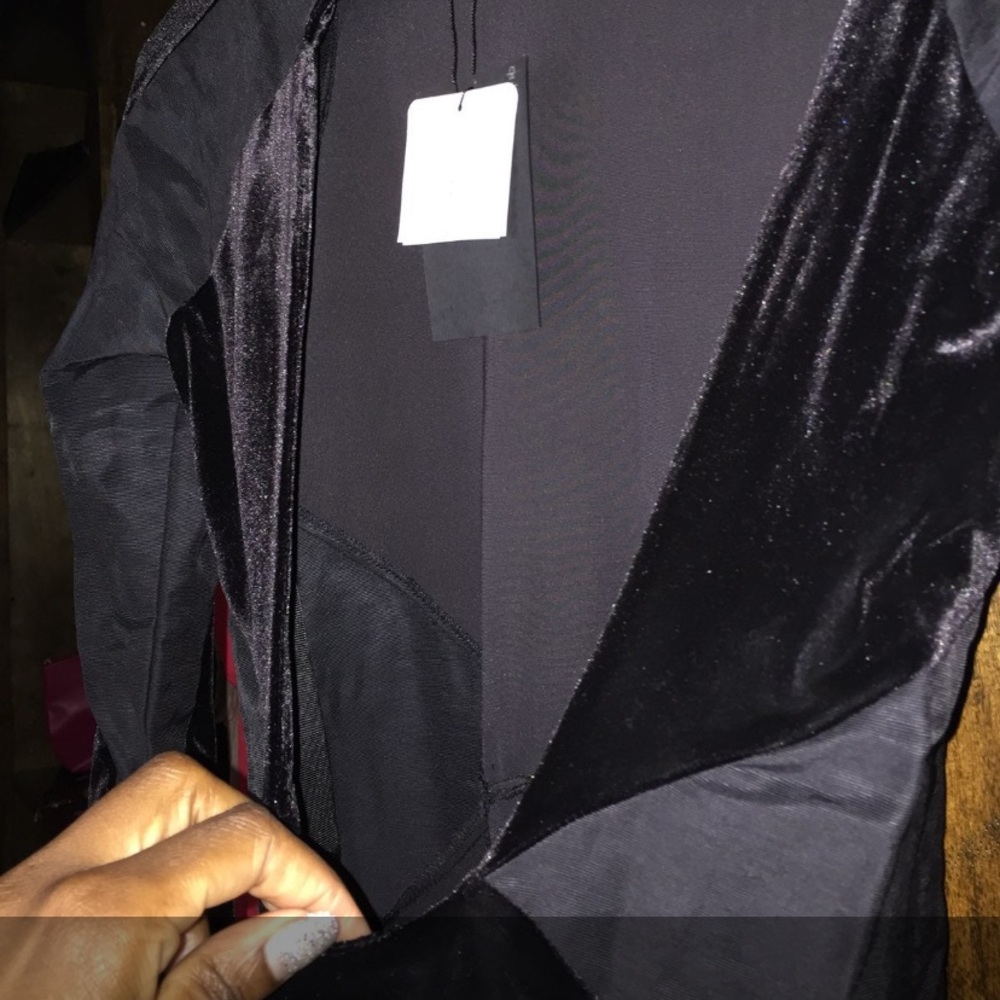 Zara Fitted Black Dress